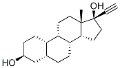 3alpha,5alpha-四氢炔诺酮结构式_16392-60-2结构式