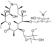 阿奇霉素-d3结构式_163921-65-1结构式