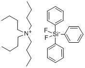 四丁基二氟三苯硅酸铵结构式_163931-61-1结构式