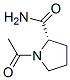 N-Acetyl-L-prolinamide Structure,16395-58-7Structure