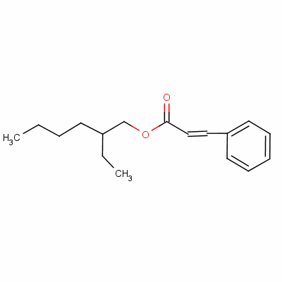 3-苯基-2-丙酸-2-乙基己酯结构式_16397-78-7结构式