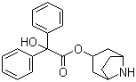Benzeneacetic acid, α-hydroxy-α-phenyl-, (3-endo)-8-azabicyclo[3.2.1]oct-3-yl ester Structure,16444-19-2Structure