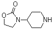 3-(4-哌啶基)-2-噁唑烷酮结构式_164518-96-1结构式