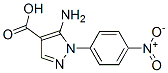 5-氨基-1-(4-硝基苯基)-1H-吡唑-4-羧酸结构式_16459-38-4结构式