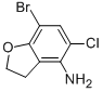 4-Amino-7-bromo-5-chloro-2,3-dihydrobenzofuran Structure,164787-52-4Structure