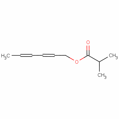 2,4-己二烯醛异丁酯结构式_16491-24-0结构式