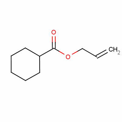 烯丙基环己烷羧酸酯结构式_16491-63-7结构式