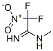 (7ci,8ci)-2,2-二氟-n-甲基-2-硝基-乙脒结构式_1651-23-6结构式