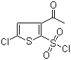 3-乙酰基-5-氯噻吩-2-磺酰氯结构式_165117-07-7结构式