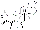 表睾酮-D5氘代结构式_165195-35-7结构式