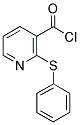 2-(苯基硫代)吡啶-3-羰酰氯结构式_165249-92-3结构式