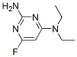2-氨基-4-二乙氨基-6-氟嘧啶结构式_165258-72-0结构式