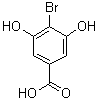 4-Bromo-3,5-dihydroxybenzoic acid Structure,16534-12-6Structure