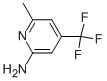 2-氨基-6-甲基-4-(三氟甲基)吡啶结构式_165385-89-7结构式