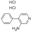 4-苯基吡啶-3-胺双盐酸盐结构式_165387-82-6结构式