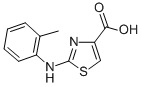 2-o-Tolylamino thiazole-4-carboxylic acid Structure,165682-76-8Structure
