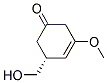 (r)-(9ci)-5-(羟基甲基)-3-甲氧基-3-环己烯-1-酮结构式_165812-20-4结构式