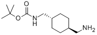 Trans-L-4-(Boc-aminomethyl)-cyclohexanemethanamine Structure,166168-16-7Structure