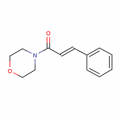 1-(4-吗啉)-3-苯基-2-丙烯-1-酮结构式_16619-19-5结构式