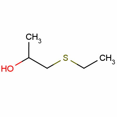 1-(乙基硫代)-2-丙醇结构式_16621-37-7结构式