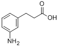 3-(3-氨基苯基)丙酸结构式_1664-54-6结构式