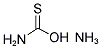硫代氨基甲酸铵结构式_16687-42-6结构式