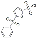 5-苯磺酰基噻吩-2-磺酰氯结构式_166964-37-0结构式