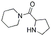 (9ci)-1-(2-吡咯烷羰基)-哌啶结构式_166975-75-3结构式