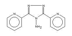4-氨基-3,5-二-2-吡啶-4H-1,2,4-噻唑结构式_1671-88-1结构式