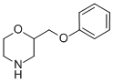 2-苯氧基甲基吗啉结构式_167273-56-5结构式