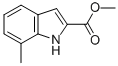 7-甲基-1H-吲哚-2-羧酸甲酯结构式_16732-82-4结构式