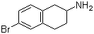 6-溴-1,2,3,4-四氢萘-2-胺结构式_167355-41-1结构式
