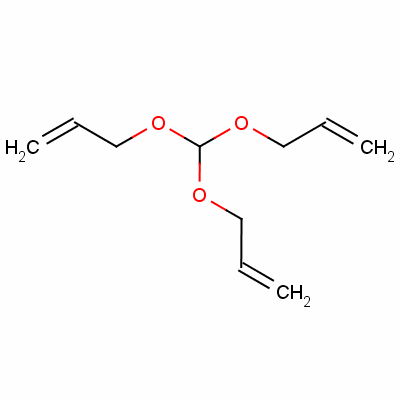 烯丙基 ortho甲酸结构式_16754-50-0结构式