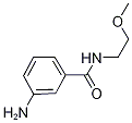 3-氨基-N-(2-甲氧基乙基)苯甲酰胺结构式_167837-52-7结构式