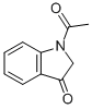 1-乙酰基-3-吲哚酮结构式_16800-68-3结构式