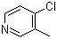4-Chloro-3-methylpyridine Structure,1681-36-3Structure