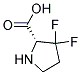 (9CI)-3,3-二氟-脯氨酸结构式_168102-06-5结构式