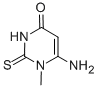 6-氨基-1-甲基-2-硫代尿嘧啶结构式_16837-08-4结构式