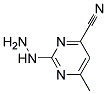 (8ci)-2-肼基-6-甲基-4-嘧啶甲腈结构式_16858-57-4结构式