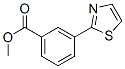 Methyl 3-thiazol-2-yl-benzoate Structure,168618-63-1Structure