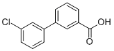 3-Chlorobiphenyl-3-carboxylic acid Structure,168619-06-5Structure
