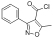 5-Methyl-3-phenylisoxazole-4-carbonyl chloride Structure,16883-16-2Structure
