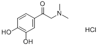 A-二甲氨基-3,4-二羟基苯乙酮盐酸盐结构式_16899-83-5结构式