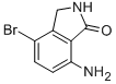 7-氨基-4-溴-2,3-二氢-异吲哚-1-酮结构式_169045-01-6结构式