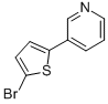 3-(5-Bromo-2-thienyl)pyridine Structure,169050-05-9Structure