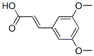 3,5-Dimethoxycinnamic acid Structure,16909-11-8Structure