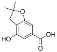 6-Benzofurancarboxylic acid, 2,3-dihydro-4-hydroxy-2,2-dimethyl- Structure,169130-42-1Structure