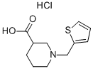1-Thiophen-2-ylmethyl-piperidine-3-carboxylic acid hydrochloride Structure,169139-04-2Structure