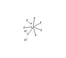 七氟钽酸钾结构式_16924-00-8结构式