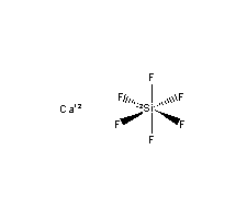 氟硅酸钙结构式_16925-39-6结构式